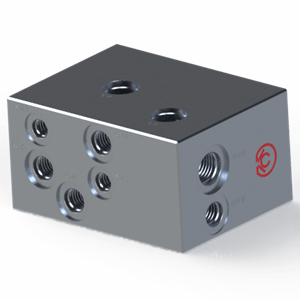 Custom Hydraulic Manifolds Aluminum Ductile Iron 