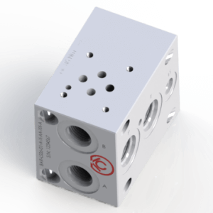 LS L.S. NG06 D03 4401–03–02–0–05 Bar Manifold Modular Sectional with SAE J1926-1 ORB Oring Boss port, ISO 11926-1