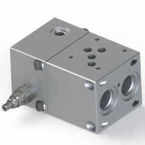 NG10 D05 4401–05–04–0–05 Bar Manifold Modular Sectional with SAE J1926-1 ORB Oring Boss port, ISO 11926-1, T-10A Releif Module